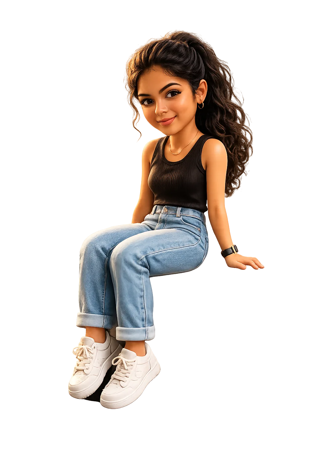 Mini me mascot